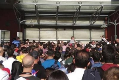 TEKNOFEST’e yoğun ilgi metroyu durdurdu