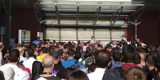 TEKNOFEST’e yoğun ilgi metroyu durdurdu
