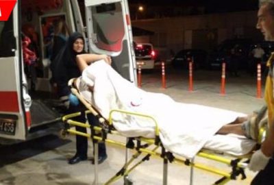 Tarlada alkol alırken vuruldu