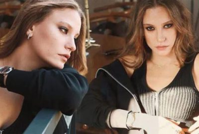 Serenay Sarıkaya’nın bacak dekoltesine beğeni yağdı