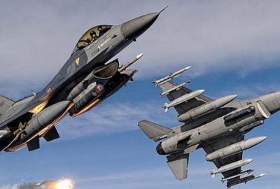 F-16’lar Suriye hava sahasında uçtu