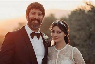Güzel oyuncu evlendi