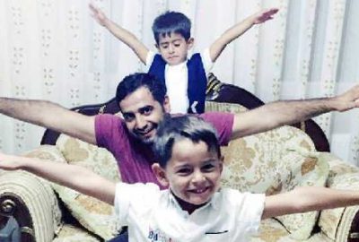 Feci kazada ölen baba ile 3 oğluna son görev