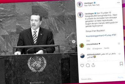 Cumhurbaşkanı Erdoğan’dan BM paylaşımı