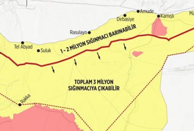 Türkiye 3 milyon Suriyeli için güvenli bölge önerdi