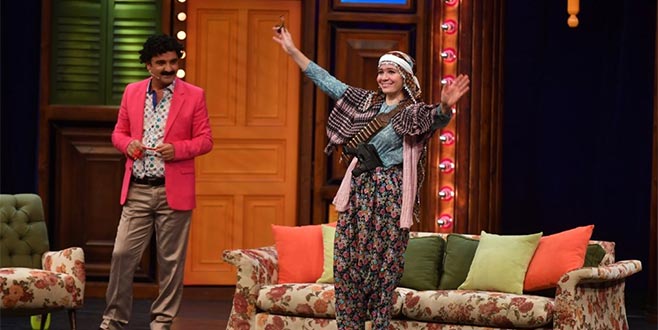 Yağmur bile kahkahayı dindirmedi!