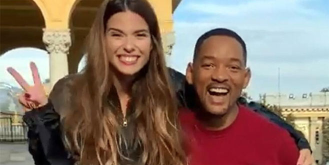 Larissa Gacamer Will Smith’e çeyrek altın taktı