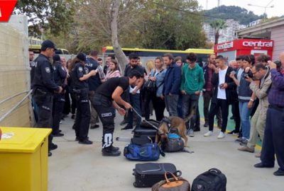 Şok operasyon! Valizler didik didik arandı…