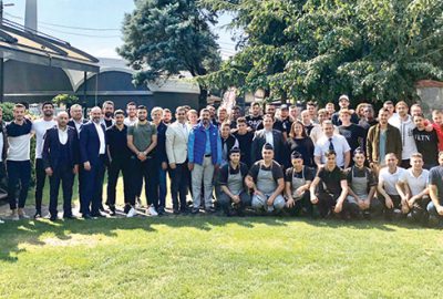 Başkan takıma moral verdi