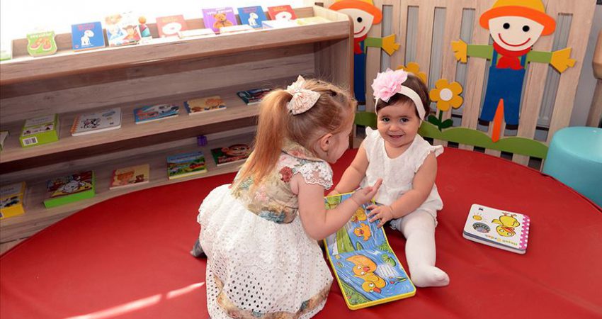Bu kütüphaneden bebekler yararlanıyor Kültür ve Turizm Bakanlığınca Türkiye'nin ilk müstakil "Bebek ve Çocuk