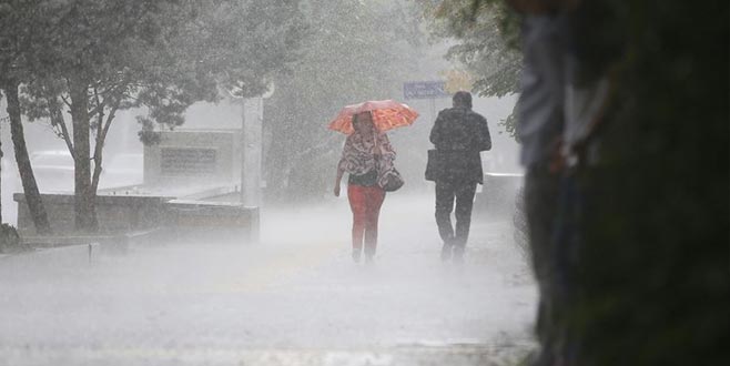 Meteoroloji’den sağanak ve sis uyarısı Meteoroloji’den sağanak ve sis uyarısı