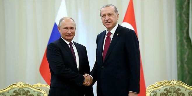 Cumhurbaşkanı Erdoğan, Putin’le telefonla görüştü