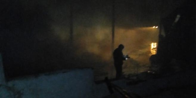 Bursa’da korkutan yangın