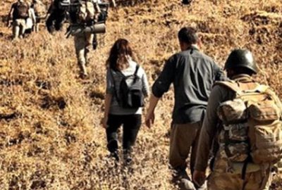 Güzel sunucu Mehmetçik’le birlikte operasyona katıldı