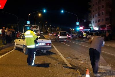 Kırmızı ışıkta alkollü sürücü dehşeti