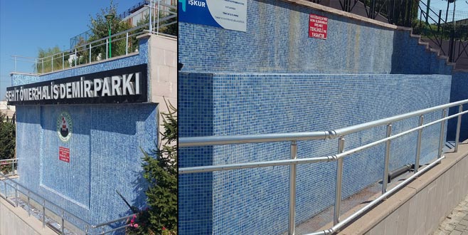 Ömer Halisdemir Parkı kaderine terk edildi