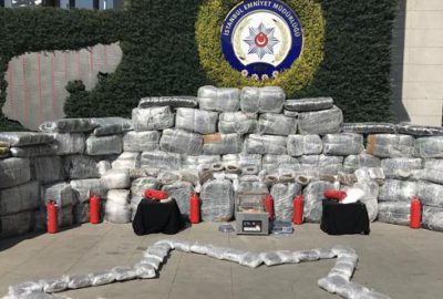 Yangın tüplerinin içine gizlemişler! 1 ton 800 kilo…