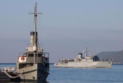 NATO gemileri Çanakkale’de