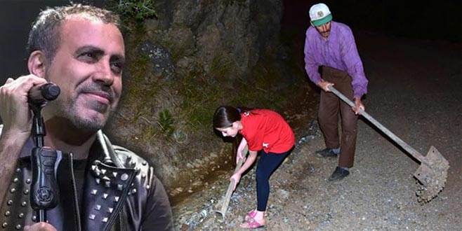 Kızı için yol açan babaya Haluk Levent’ten müjde
