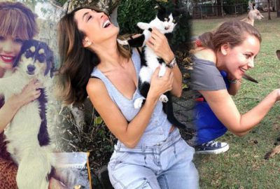 4 Ekim Dünya Hayvanları Koruma Günü’nde ünlüler ve sevimli dostları