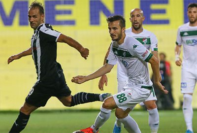 Bursaspor deplasmanda kayıp