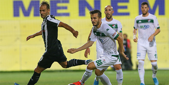 Bursaspor deplasmanda kayıp