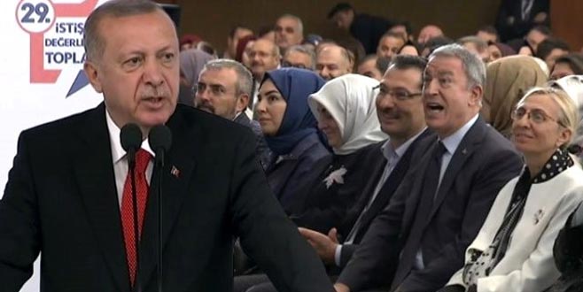 Erdoğan ‘Refah Partisi’ dedi, Hulusi Akar uyardı Erdoğan ‘Refah Partisi’ dedi, Hulusi Akar uyardı