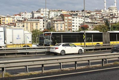 İstanbul’da metrobüs kazası