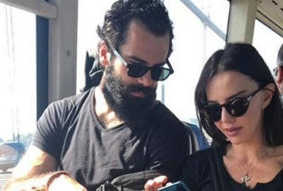 Sevgilisiyle halk otobüsünde