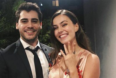Ünlü oyuncu nişanlandı