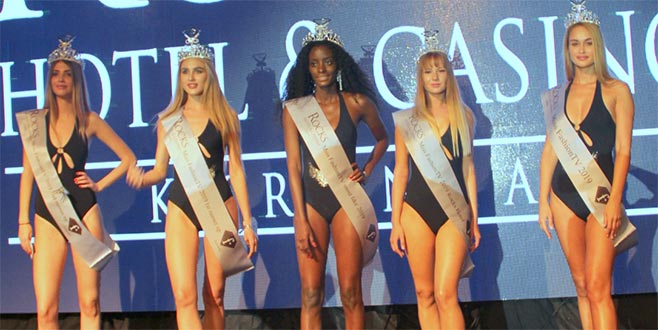 Güzeller yarıştı