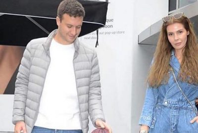 Ünlü çiftin aile saadeti