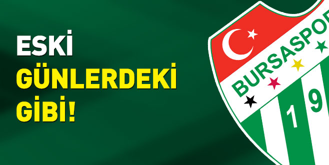 Eski günlerdeki gibi!