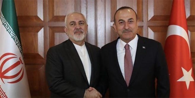 Bakan Çavuşoğlu, Zarif ile görüştü