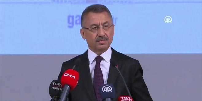 Fuat Oktay: Türkiye tehditlerle hareket edecek bir ülke değildir