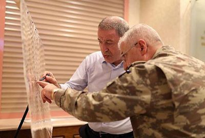 Karargah’ta sabahın ilk saatlerine kadar yoğun mesai