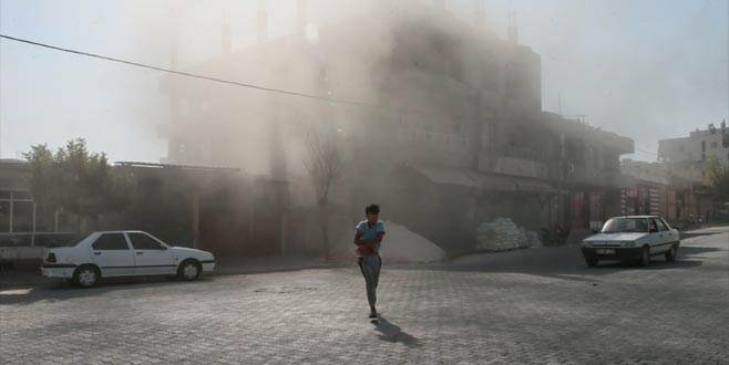 Akçakale’ye havan mermisi düştü