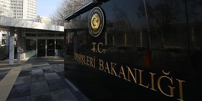 Dışişleri Bakanlığı’ndan ABD’nin olası yaptırımlarına tepki