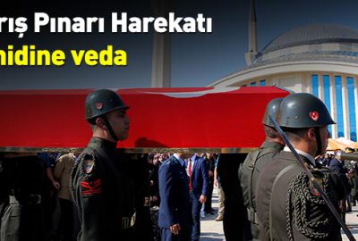 Barış Pınarı Harekatı şehidine veda