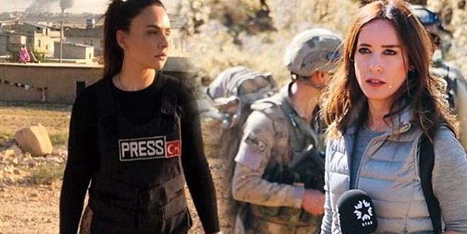 Harekat bölgesindeki pozuyla gündem olan Buket’i Nazlı Çelik’le vurdular