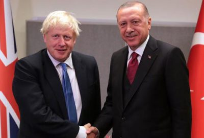 Cumhurbaşkanı Erdoğan ile Boris Johnson görüştü