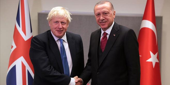 Cumhurbaşkanı Erdoğan ile Boris Johnson görüştü Cumhurbaşkanı Erdoğan ile Boris Johnson görüştü