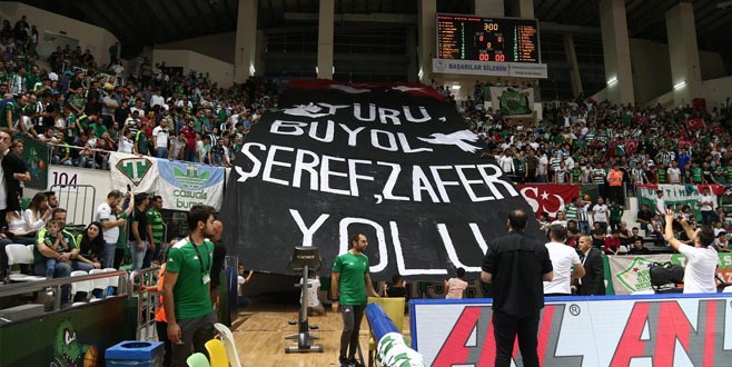 Bursaspor taraftarından Mehmetçiğe destek
