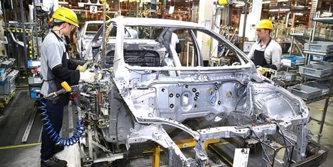 Otomotiv üretimi azaldı