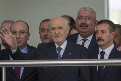 Bahçeli, MHP Genel Merkezi’nde