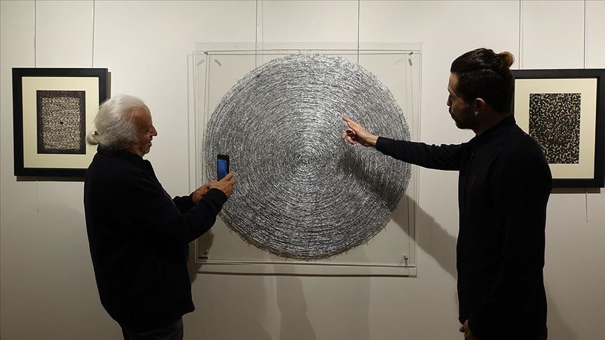 ‘Tavaf’ sergisi sanatseverlerin beğenisine sunuldu