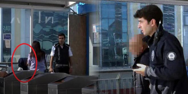 Genç kız çığlık attı, şoför aracı durdurdu Genç kız çığlık attı, şoför aracı durdurdu