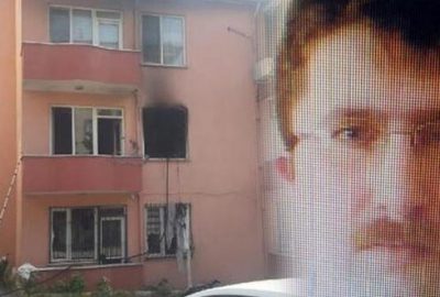 Evi ateşe verdikten sonra kızını öldürüp canına kıydı