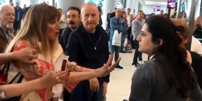 Havalimanı çalışanına hakaret davasında karar