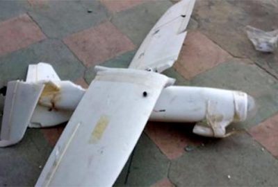 Terörist İHA’sı düşürüldü